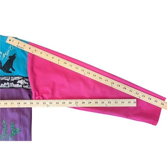 Portable Art by Robin Brown Hand-Painted Dress, 1988 Vintage One of a Kind Large - Picture 11 of 16